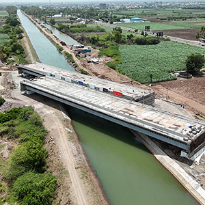 102.6 M Long-Span UHPFRC Bridge Over Nira Canal, Pune