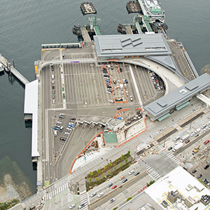 SR 519 Seattle Ferry, Multimodal Terminal At Colman Dock